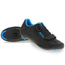 Sapatilha Ciclismo Speed Spiuk Altube Road - Preto e Azul