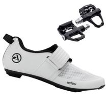 Sapatilha Ciclismo Triathlon Absolute Triton + Pedal Speed