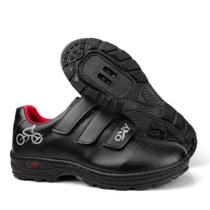 Sapatilha Com Clip Para Cliclismo Mtb Speed Spinning Tenis Pedal