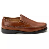 Sapatilha Comfort masculino em couro legitimo REf 1000