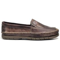 Sapatilha Couro Confortável 1001-CAFE