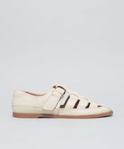 Sapatilha Couro Pescador - Offwhite