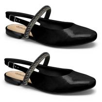 Sapatilha dakota cristal preto da233