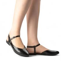 Sapatilha Dakota G9834 Slingback Boneca Bico Fino Conforto