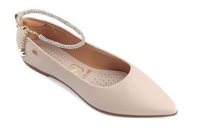 Sapatilha de abotoar bico fino santinelli - 1600007