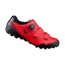 Sapatilha de ciclismo shimano mtb sh-me400 vermelho