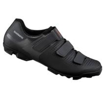 Sapatilha de ciclismo shimano mtb sh-xc100 preto