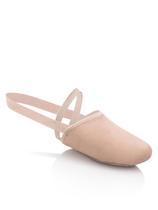 Sapatilha de Dança Capezio Pirouette II Couro Nude Médio Sapatilha de Dança Capezio Pirouette II Couro Nude Médio
