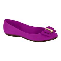 Sapatilha de Laço Moleca 5094.1502 Camurça