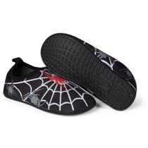 Sapatilha Desenho Divertido Menino Infantil Antiderrapante Piscina Praia Meia Duck Way