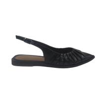 Sapatilha eloisa carre slingback couro feminino 78333