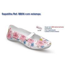 Sapatilha Eva Soft Works Bb56 Branco Cozinha Hospital Enfermagem Ca 34.061 Sapatilha Eva Soft Works Bb56 Branco Cozinha Hospital Enfermagem Ca 34.061
