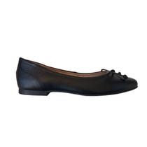 Sapatilha Feminina 365 Soft Couro Confort Flat Preta Laço Sapatilha Feminina 365 Soft Couro Confort Flat Preta Laço