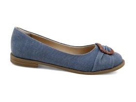 Sapatilha Feminina Alexia Fernanda OD06 Jeans