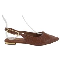 Sapatilha Feminina Bebecê Slingback T2019-107 - Marrom Sapatilha Feminina Bebecê Slingback T2019-107 - Marrom