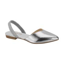 Sapatilha Feminina Beira Rio Bico Fino Conforto Elástico