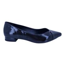 Sapatilha Feminina Bico Fino Casual Scarpetti 1143-6873 Preto