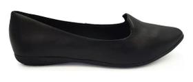 Sapatilha Feminina Bottero 346406 Couro Atanado Preto Sapatilha Feminina Bottero 346406 Couro Atanado Preto