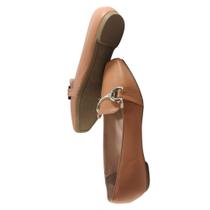 Sapatilha Feminina Caramelo Bico Quadrado