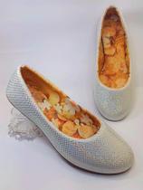 Sapatilha Feminina Casual Branca Leve Confortável Moda Sapatilha Feminina Casual Branca Leve Confortável Moda