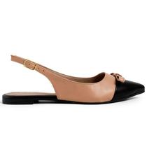 Sapatilha Feminina Casual Com Fivela Ajustável Slingback Super Macia Lançamento Sapatilha Feminina Casual Com Fivela Ajustável Slingback Super Macia Lançamento