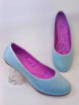 Sapatilha Feminina Casual Gliter Confortavel Calce Facil Brilho