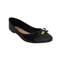 Sapatilha Feminina Casual Matelassê Verniz Leve Confortável Moleca Ref: 50271407
