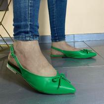 Sapatilha Feminina Com Fivela Confortável Estilosa Laço 184