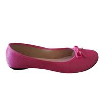 Sapatilha Feminina Conforto Basica Moleca Lacinho Na Frente Pink Nude 5726.115