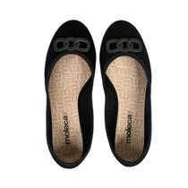 Sapatilha Feminina Conforto Microfuros Moleca 5726114