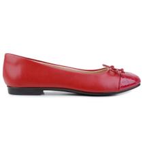 Sapatilha Feminina Light Gel Verniz Vermelho - 565.55673 Sapatilha Feminina Light Gel Verniz Vermelho - 565.55673