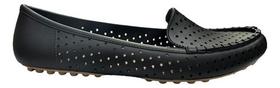 Sapatilha Feminina Mocassim Janahina Morena 113 - Conforto - Preto