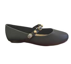 Sapatilha Feminina Moleca 50941706 Boneca Básica Napa Suprema
