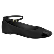Sapatilha Feminina Moleca Bailarina Boneca Virginia Preto