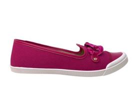 Sapatilha Feminina Moleca Bico redondo Magenta 5109783 Sapatilha Feminina Moleca Bico redondo Magenta 5109783