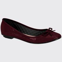 Sapatilha Feminina Moleca Bico Redondo Matelassê 5027.1466.11804