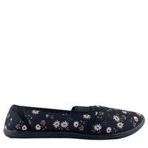 Sapatilha Feminina Moleca com Estampa Floral Delicada 52059