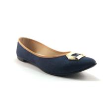 Sapatilha Feminina Moleca denim flesh Sapatilha Feminina Moleca denim flesh