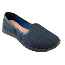 Sapatilha Feminina Moleca Knit Tunisia Preto 5736.124