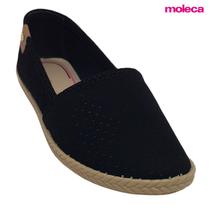 Sapatilha Feminina Moleca Microperfuros Nobuck Pele Neo Sapatilha Feminina Moleca Microperfuros Nobuck Pele Neo
