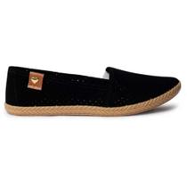 Sapatilha Feminina Moleca Nobuck Preto - 5287