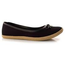 Sapatilha Feminina Moleca Preto 5287.215