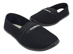 Sapatilha Feminina Moleca Tecido Confortável Sapatilha Feminina Moleca Tecido Confortável