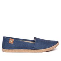 Sapatilha Feminina Moleca Tecido Denim Marinho Sapatilha Feminina Moleca Tecido Denim Marinho