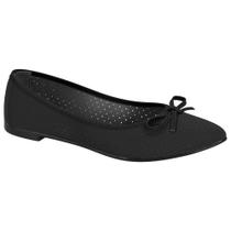 Sapatilha Feminina Nobuck Preto Moleca 5727.115 Sapatilha Feminina Nobuck Preto Moleca 5727.115