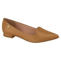 Sapatilha Feminina Pelica Bico Fino - Caramelo - Vizzano Bege