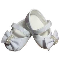 Sapatilha Feminina Perolas Para Bebê Menina