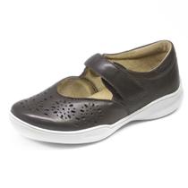 Sapatilha Feminina Pierrô conforto couro cor café Sapatilha Feminina Pierrô conforto couro cor café
