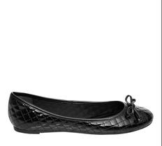 Sapatilha feminina Santa Lolla - preto e bege Sapatilha feminina Santa Lolla - preto e bege