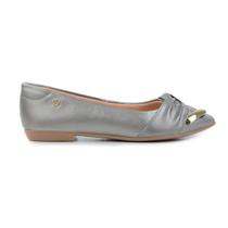Sapatilha Feminina Santinelli Cinza Pewter - 12667 Sapatilha Feminina Santinelli Cinza Pewter - 12667